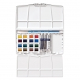 溫莎牛頓COTMAN水彩16色半磚＋3色8毫升套裝W&N Cotman Water Colour 16 HP + 3x8ml Tube Set