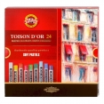 捷克高爾洛專業軟粉彩24色Koh-I-Noor Artists' Soft pastels 24 col. Set 