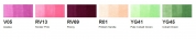 Copic sketch麥克筆6枝裝-Floral Favorites ICOPIC sketch Marker 6pc Set Floral Favorites I【新價格】