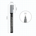 Mungyo金屬色電鍍筆(4.5mm-圓頭)Mungyo Chrome Marker 4.5mm(Round)