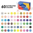 Arrtx塑膠彩軟咀麥克筆60色套裝 - 基礎Arrtx Acrylic Brush Marker 60 Colour Basic Set