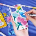 Arrtx塑膠彩軟咀麥克筆60色套裝 - 動漫Arrtx Acrylic Brush Marker 60 Colour Anime Set