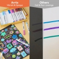 Arrtx塑膠彩軟咀麥克筆60色套裝 - 動漫Arrtx Acrylic Brush Marker 60 Colour Anime Set