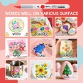 Arrtx Direct Liquid Ink 系列塑膠彩軟咀麥克筆60色套裝Arrtx Direct Liquid Ink Acrylic Brush Marker 60 Colour Set
