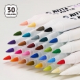 Arrtx塑膠彩軟咀麥克筆30色套裝 - DArrtx Acrylic Brush Marker 30 Colour D Set