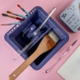 蒙瑪特方形塑膠清洗器 Mont Marte Plastic Brushwasher - Twin Compartment