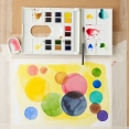 溫莎牛頓專業水彩14色半磚寫生套裝W&N Professional Watercolour 14's col. Half Pan Set