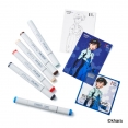 新世紀福音戰士 EVA x Copic Sketch 麥克筆6枝限量套裝 - 碇真嗣Evangelion x Copic Limited Edition 6pc Set - Shinji
