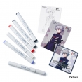 新世紀福音戰士 EVA x Copic Sketch 麥克筆6枝限量套裝 - 渚薰Evangelion x Copic Limited Edition 6pc Set - Kaworu