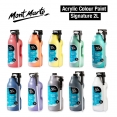 蒙瑪特畫室專用塑膠彩2公升 Mont Marte SIGNATURE Acrylic 2L *FREE Liquid Pump*