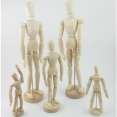 優質原木製人型 8''Quality Wooden Manikin 8''